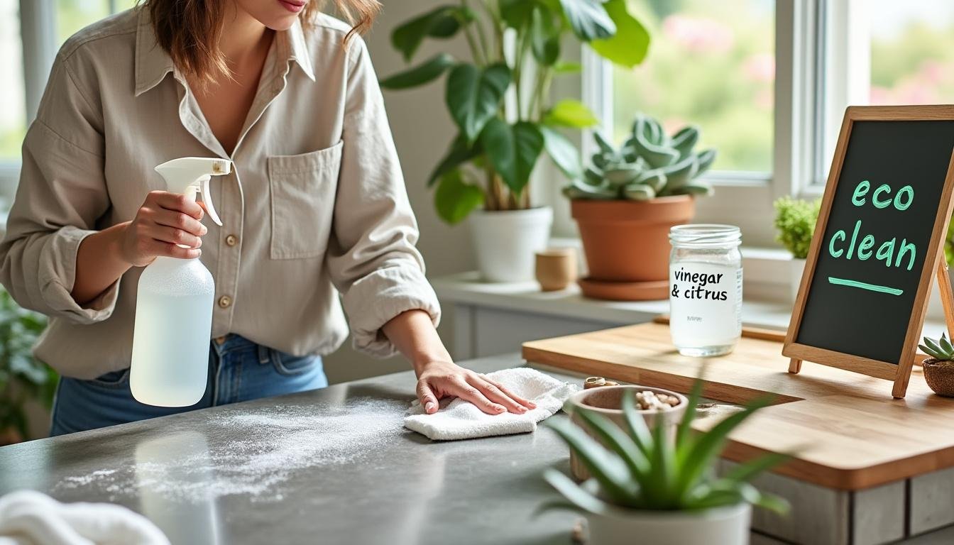 découvrez des méthodes de nettoyage écologique efficaces pour prévenir les saletés sans utiliser de produits chimiques, respectueuses de l'environnement et de votre santé.